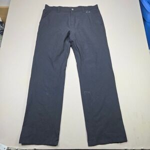 Oakley Men's Black Straight-Leg Chinos